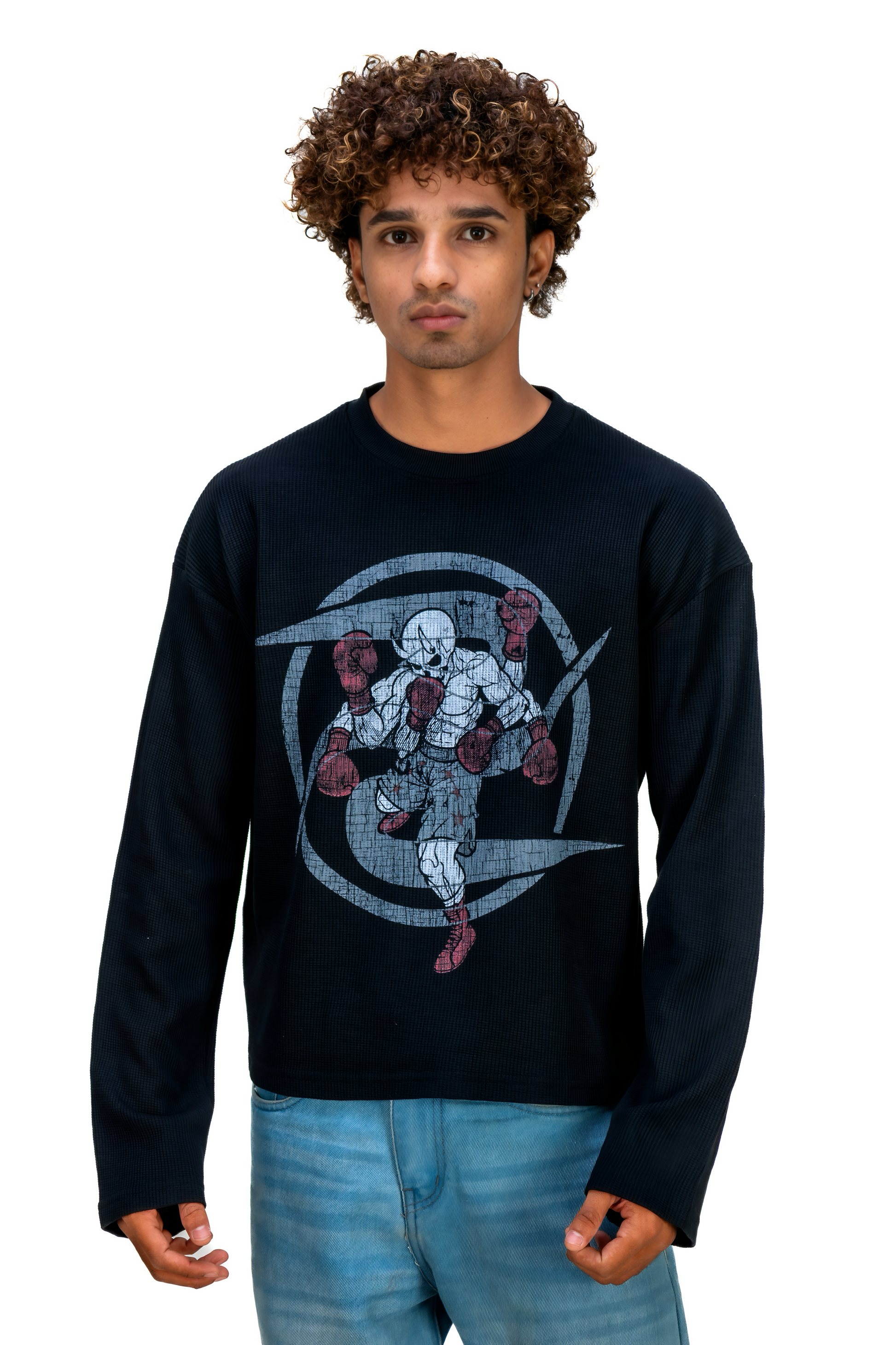 Shadow box model front black