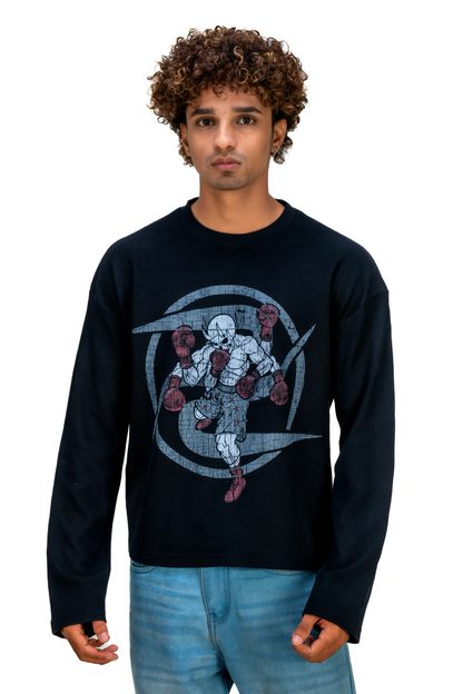Shadow box model front black