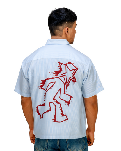 Starman Oxford Shirt (red)