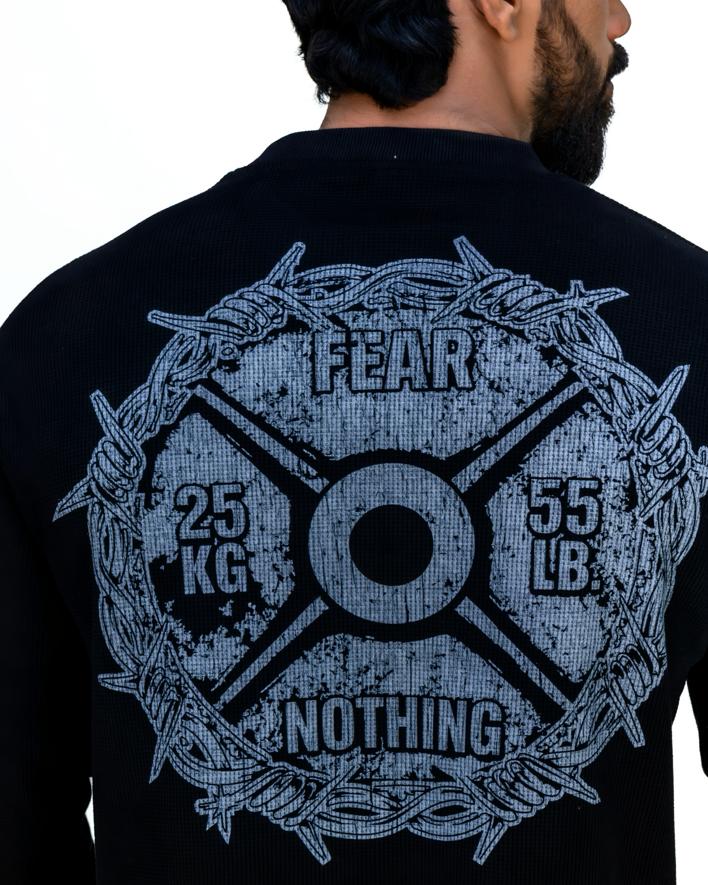 Barbell Pain Waffle T-Shirt