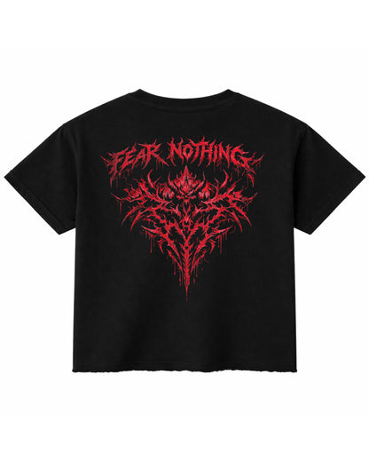 Black — Fighter's Den T-Shirt back