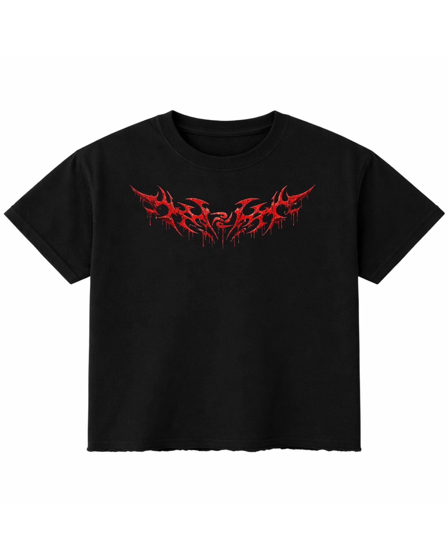 Black — Fighter's Den T-Shirt front