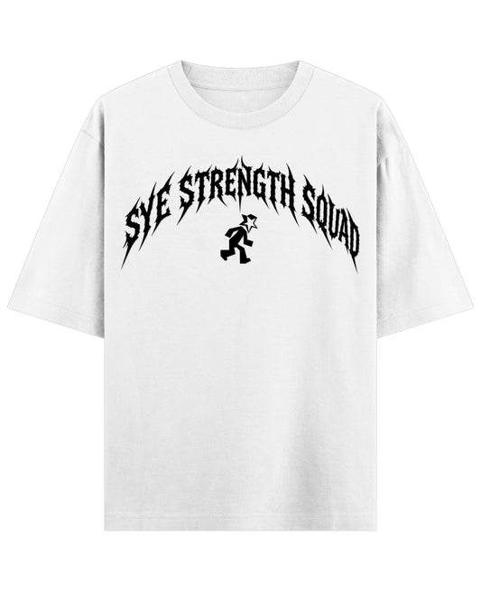 White Oversized T-shirt Front Design